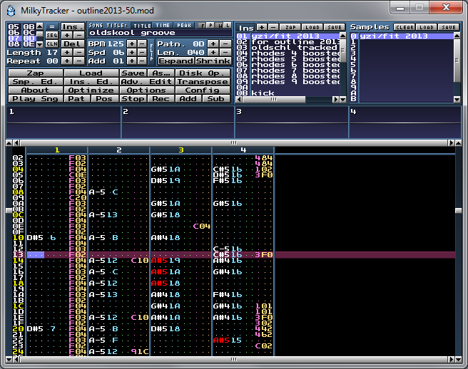 milkytracker shift notes up milkytracker shift notes up